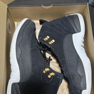 Jordan 12 Black and Gold